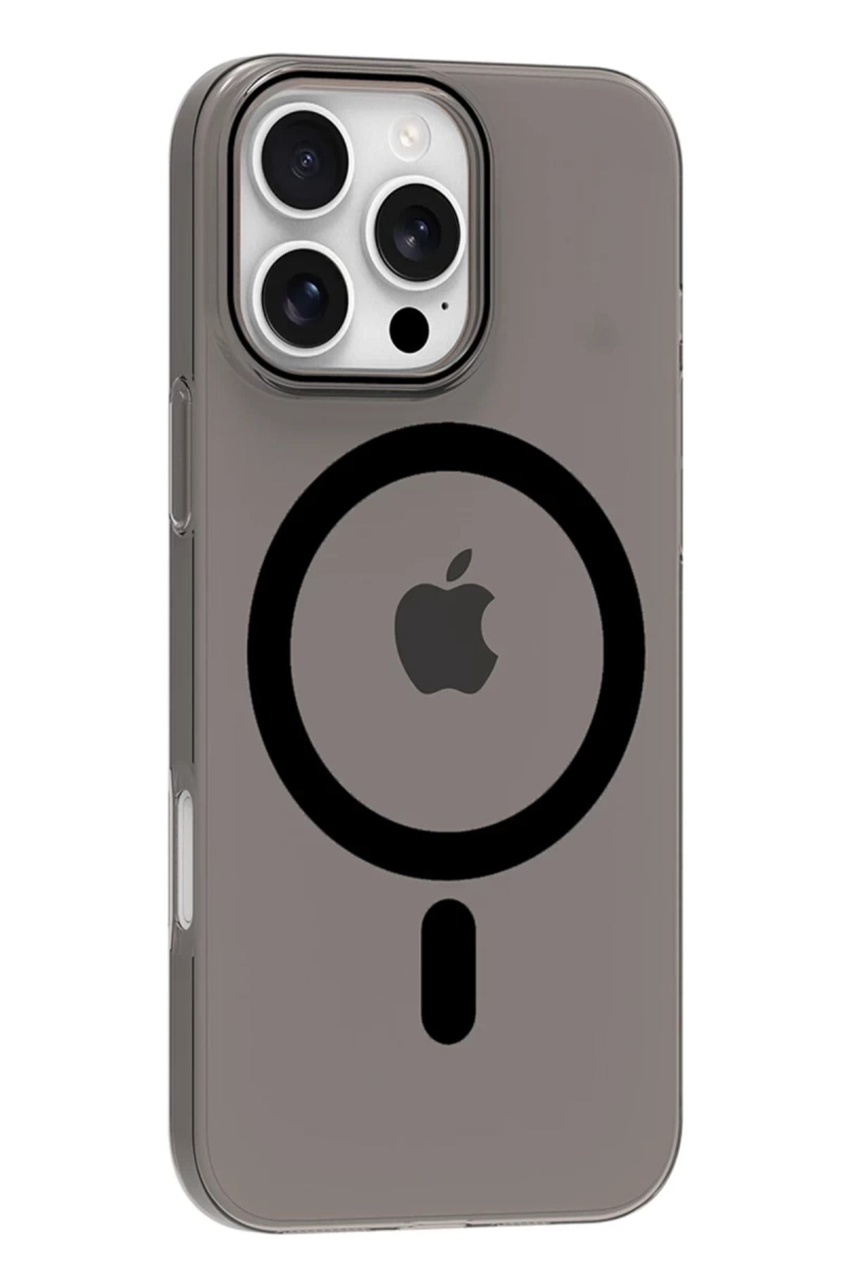 Joko Apple iPhone 16 Pro Max Uyumlu PC Blank Magsafe Kapak - Siyah