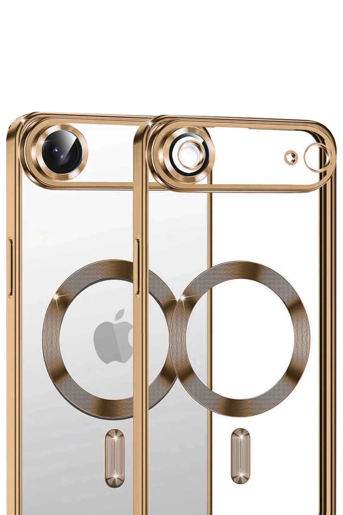 Apple iPhone 17 Air Uyumlu Kross Magneticsafe Kapak - Çöl Titanyum