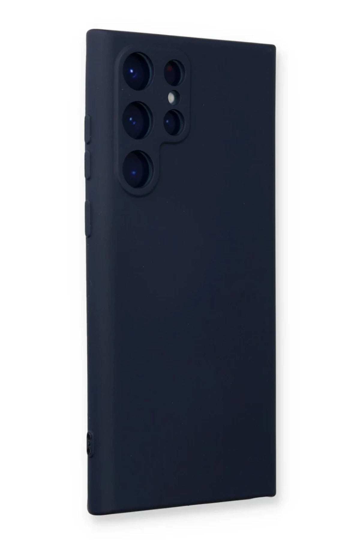 Samsung Galaxy S23 Ultra Uyumlu Kılıf Nano içi Kadife Silikon - Lacivert