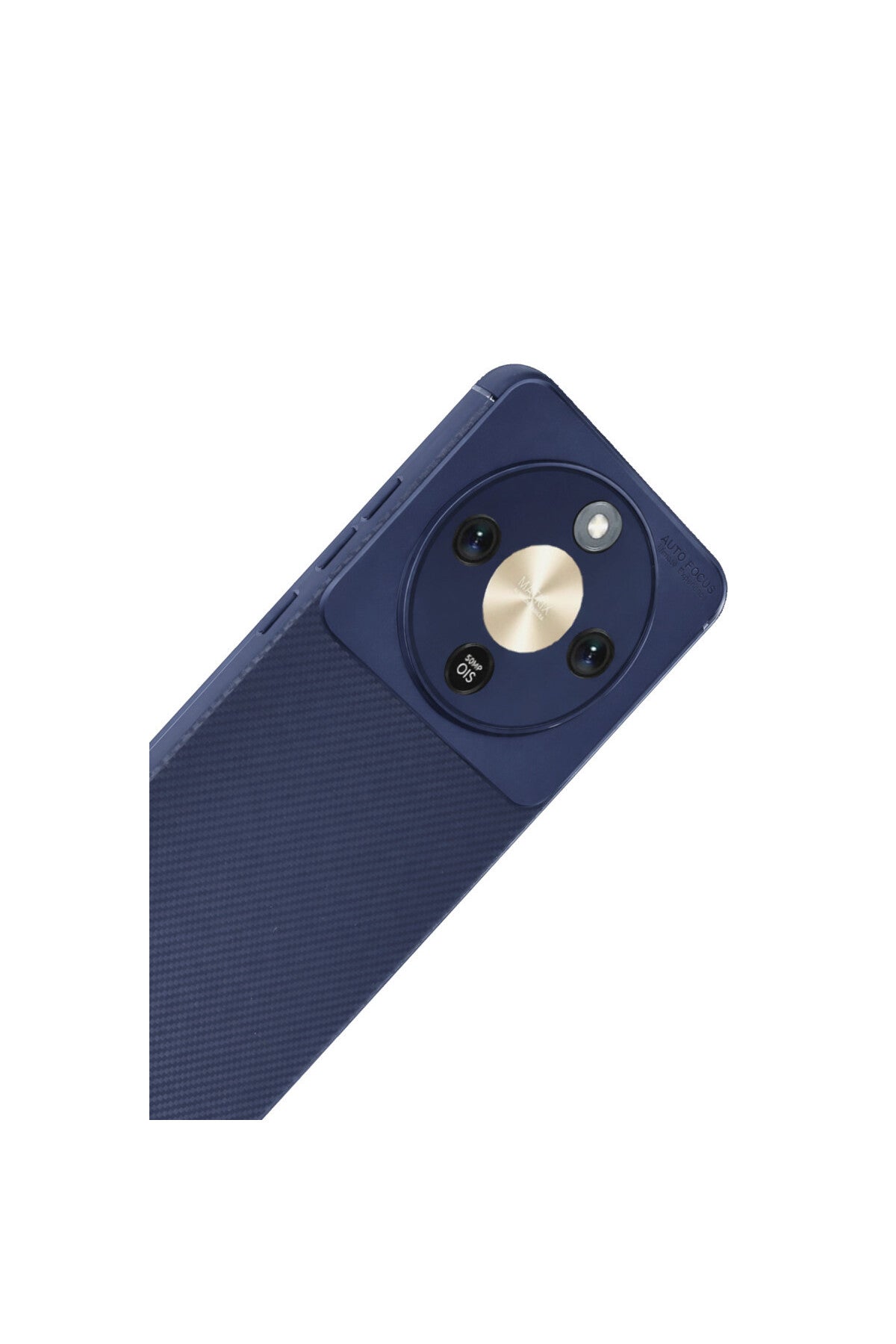 Huawei Honor Magic 8 Lite Uyumlu Auto Focus Karbon Kapak - Lacivert
