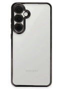 Samsung Galaxy S24 FE Uyumlu Kılıf Lensli Silikon - Siyah