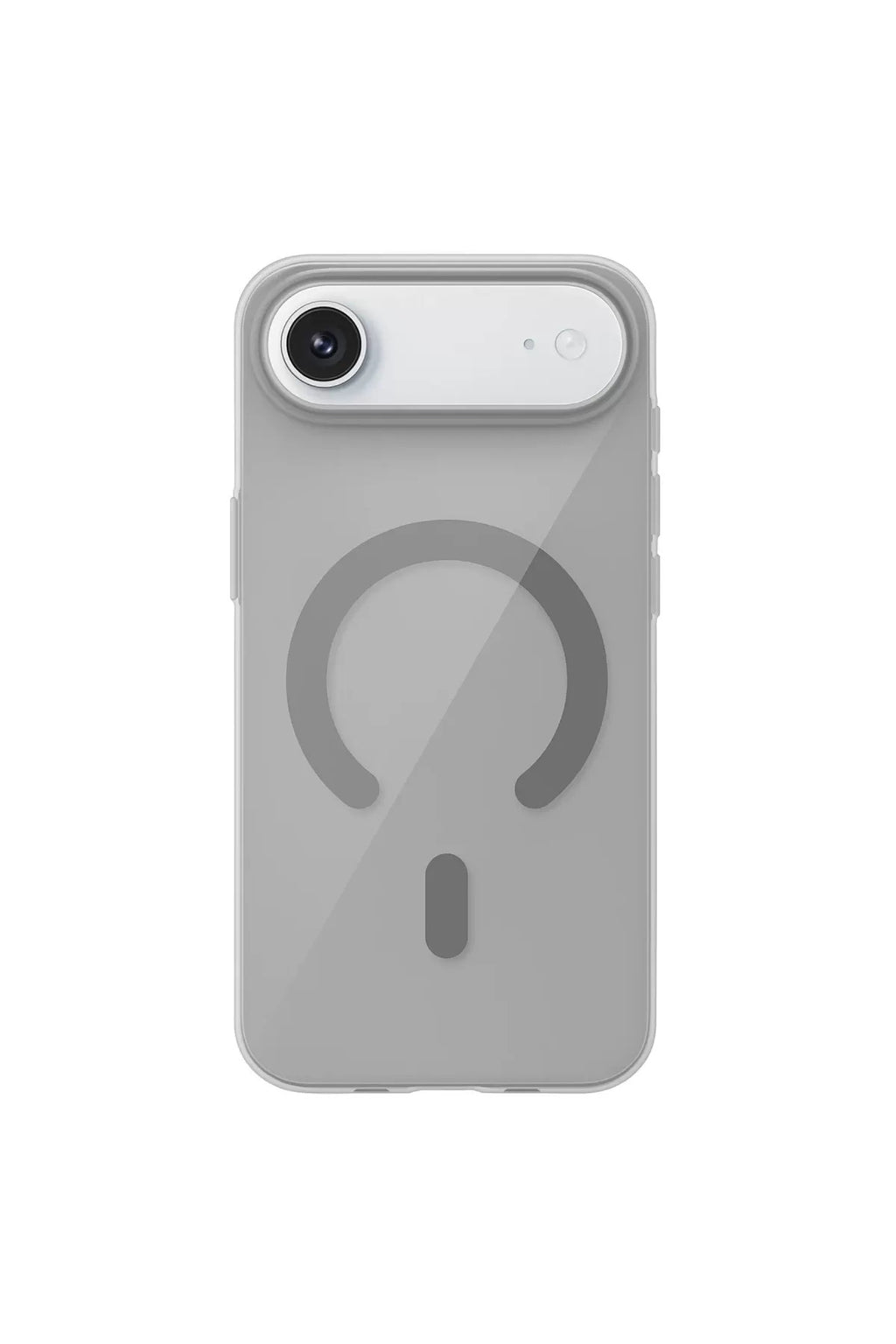 Joko Apple iPhone 17 Air Uyumlu PC Blank Magsafe Kapak - Natural Grey