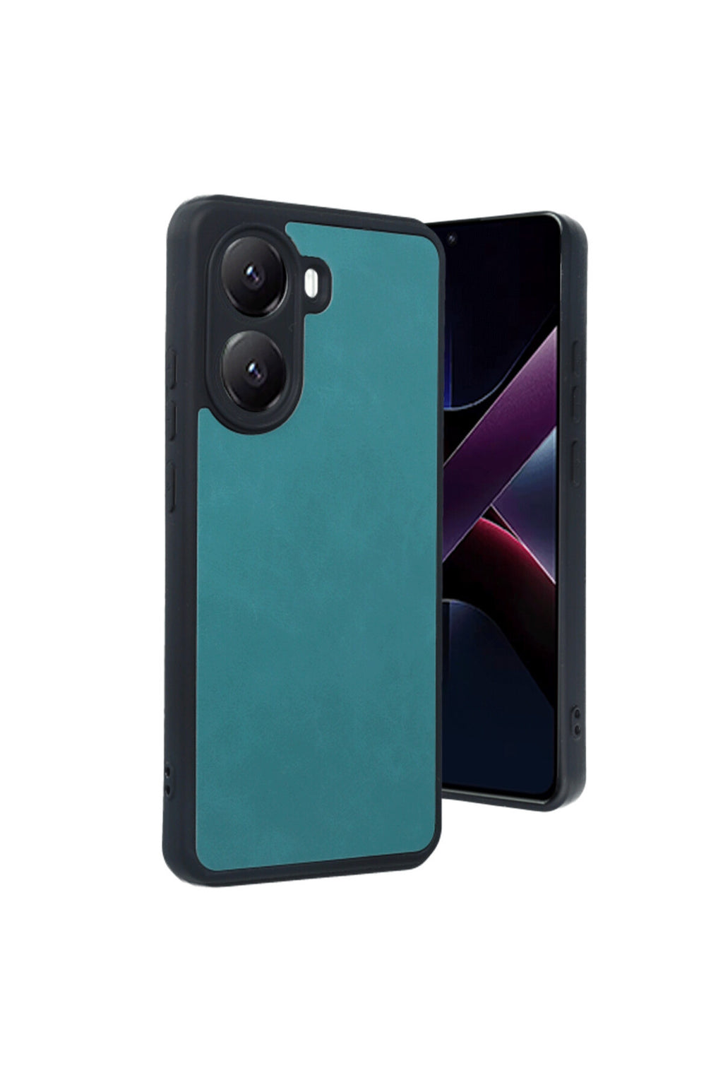Xiaomi Poco X7 Pro Uyumlu Kılıf Aras Deri Kapak - Açık Yeşil