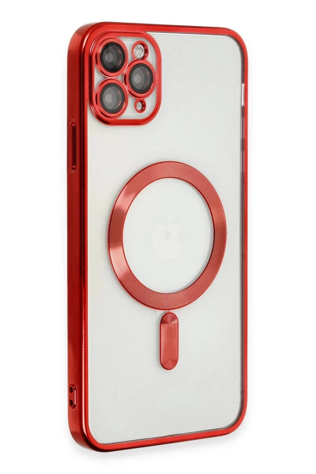 Apple iPhone 11 Pro Max Uyumlu Kılıf Kross Magneticsafe Kapak - Kırmızı