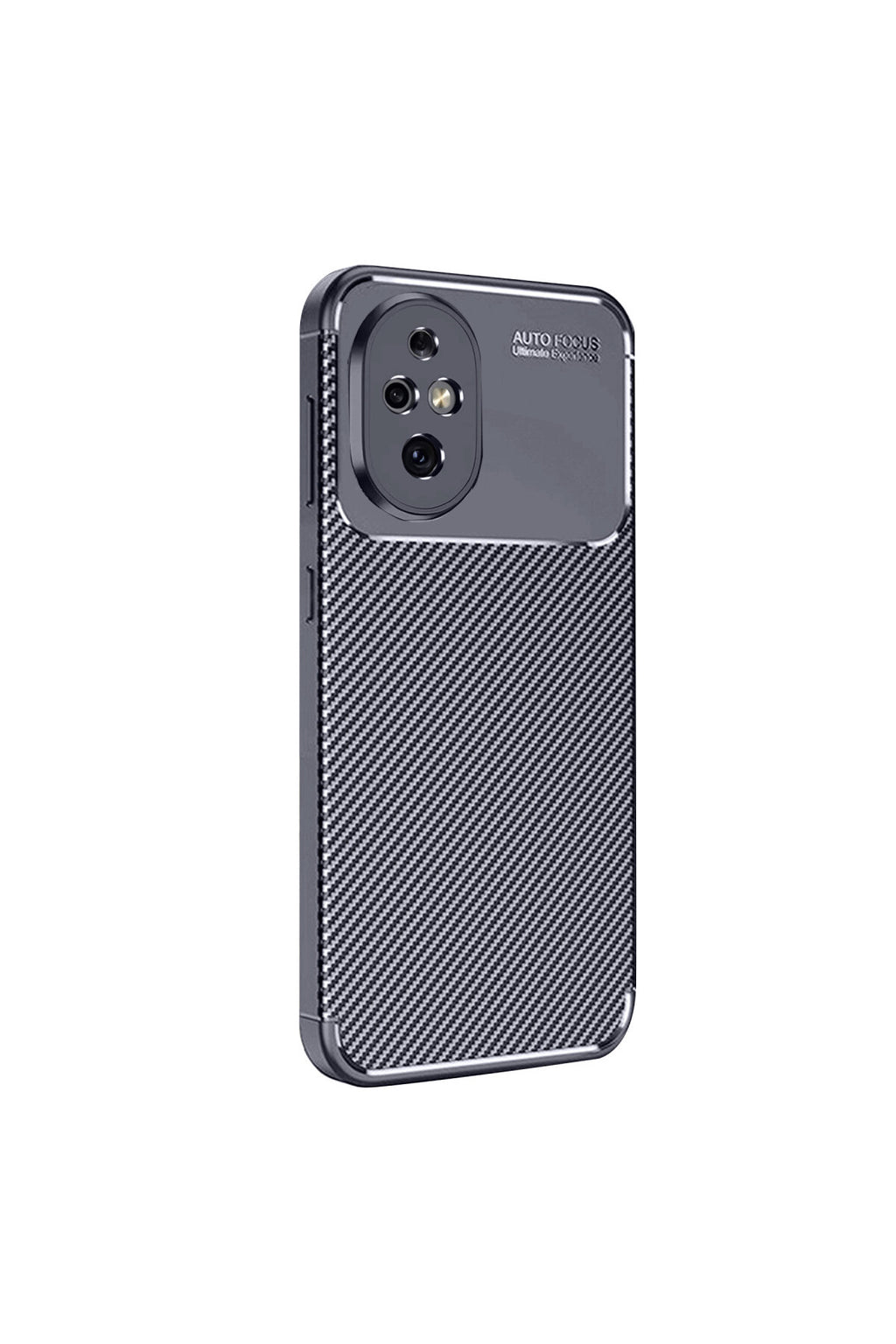Honor 200 Uyumlu Kılıf Auto Focus Karbon Kapak - Lacivert