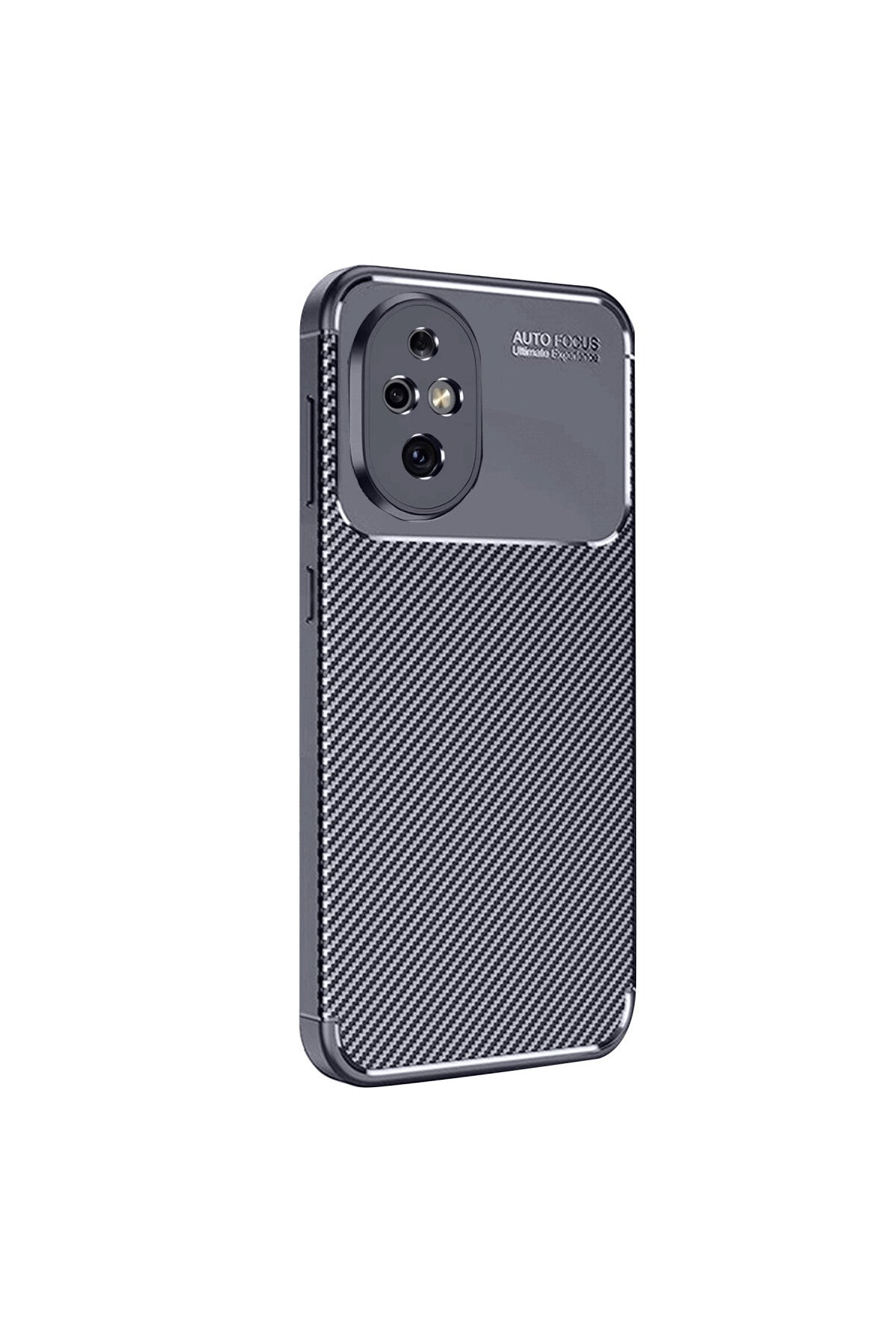 Honor 200 Uyumlu Kılıf Auto Focus Karbon Kapak - Lacivert