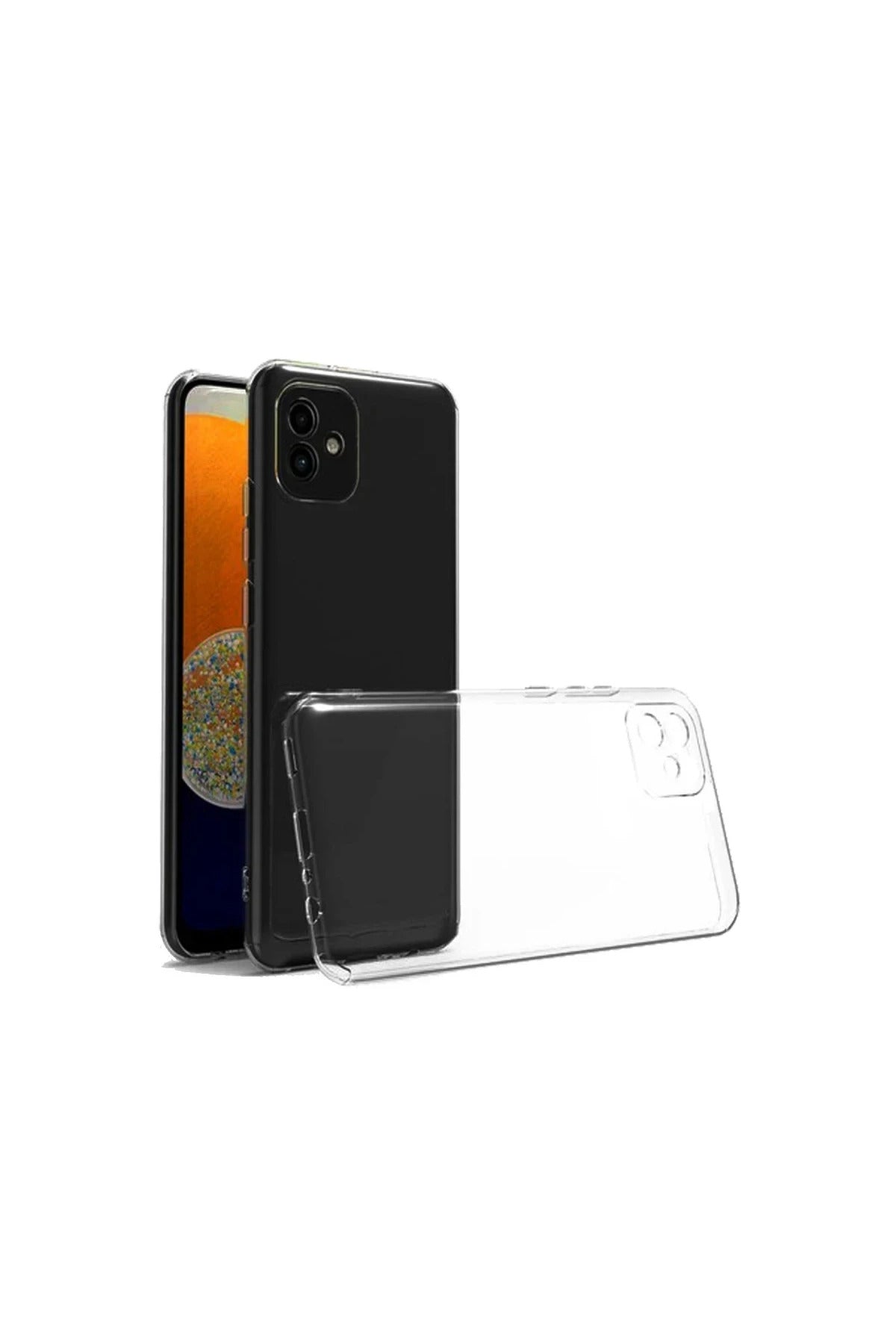 Samsung Galaxy A05 Uyumlu Kılıf Lüx Şeffaf Silikon
