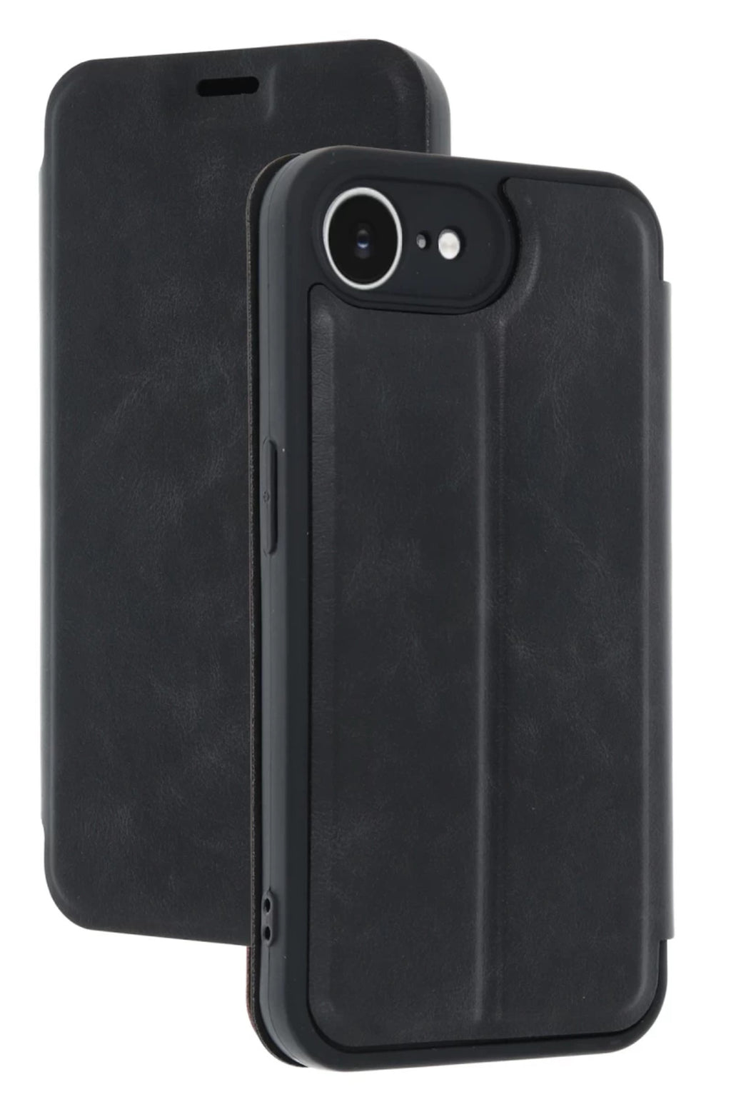 Apple iPhone 16E Uyumlu Kılıf Flip Cover - Siyah