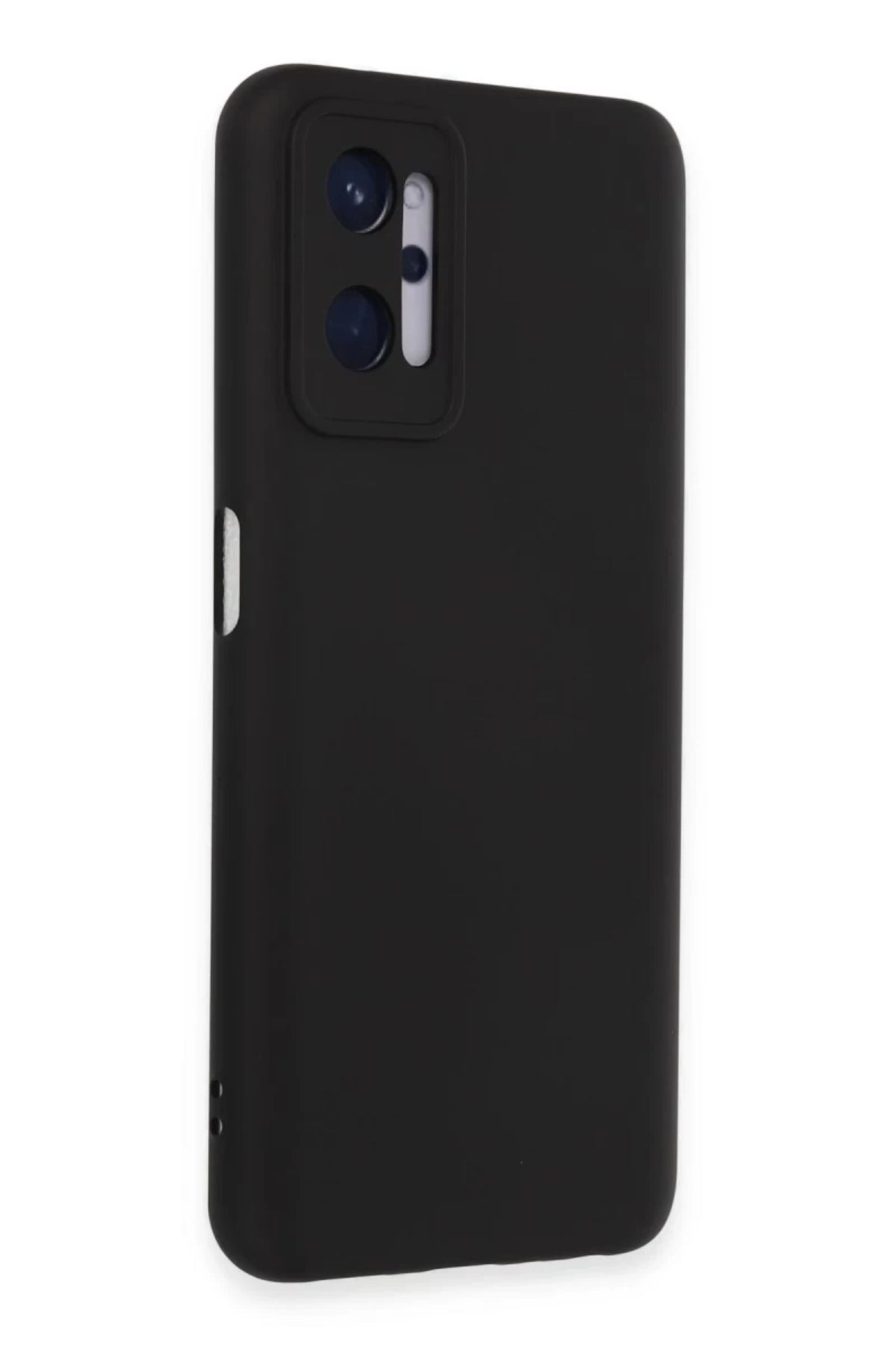 Realme 9i 4G Uyumlu Kılıf Nano içi Kadife Silikon - Siyah