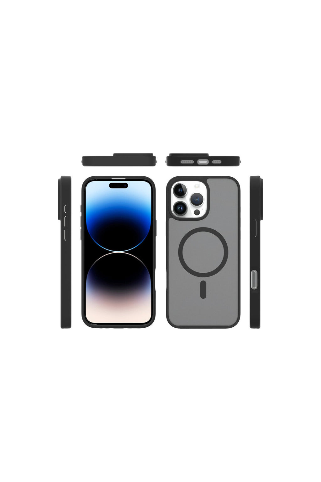 Joko Apple iPhone 16 Pro Uyumlu Jota Magsafe Kapak - Siyah