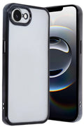 Apple iPhone 16E Uyumlu Kılıf Lensli Silikon - Siyah