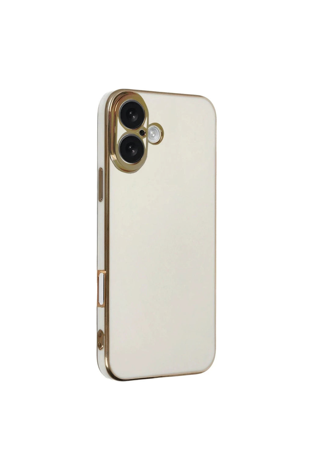 Apple iPhone 16 Uyumlu Kılıf Volet Silikon - Beyaz