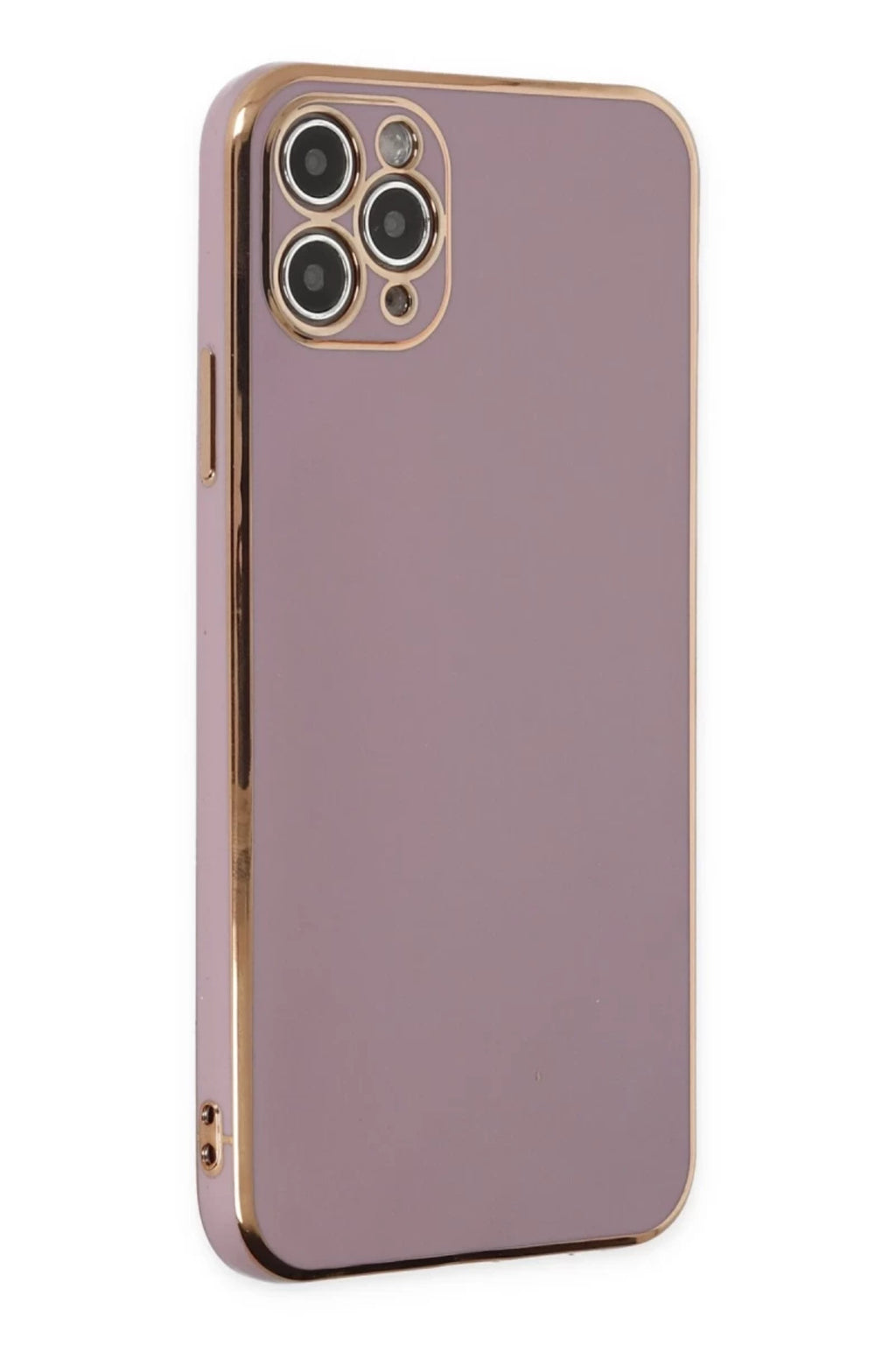 Apple iPhone 11 Pro Max Uyumlu Kılıf Volet Silikon - Mor