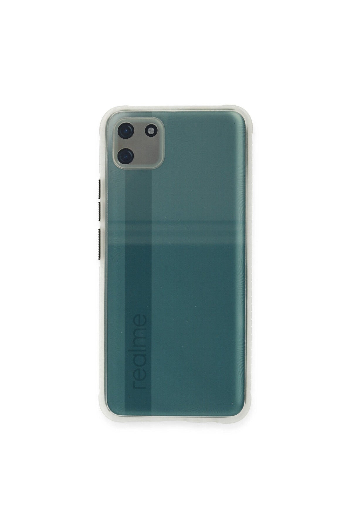 Realme C11 Uyumlu Kılıf Miami Şeffaf Silikon - Şeffaf