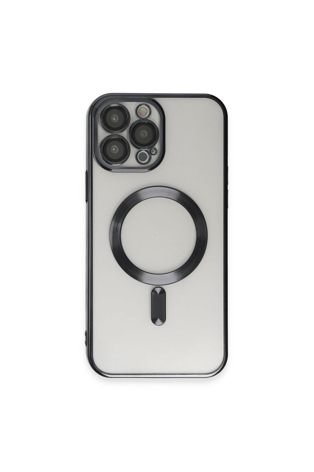 Apple iPhone 15 Pro Uyumlu Kılıf Kross Magneticsafe Kapak - Siyah
