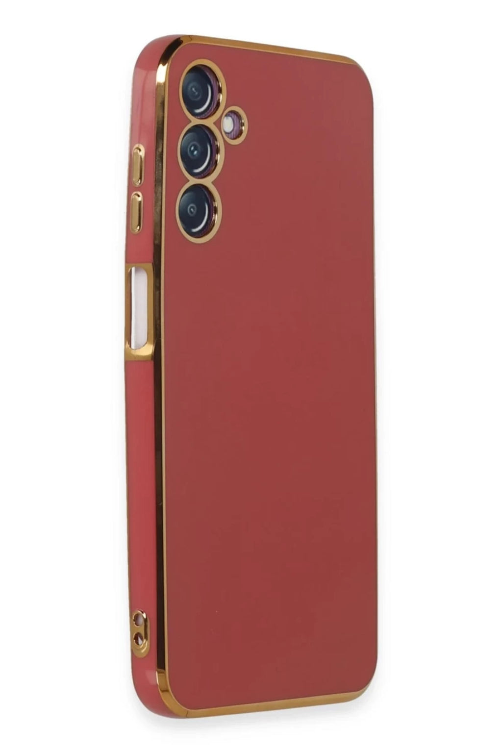 Samsung Galaxy M14 5G Uyumlu Kılıf Volet Silikon - Kırmızı