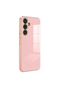 Samsung Galaxy S24 FE Uyumlu Kılıf Volet Silikon - Pembe