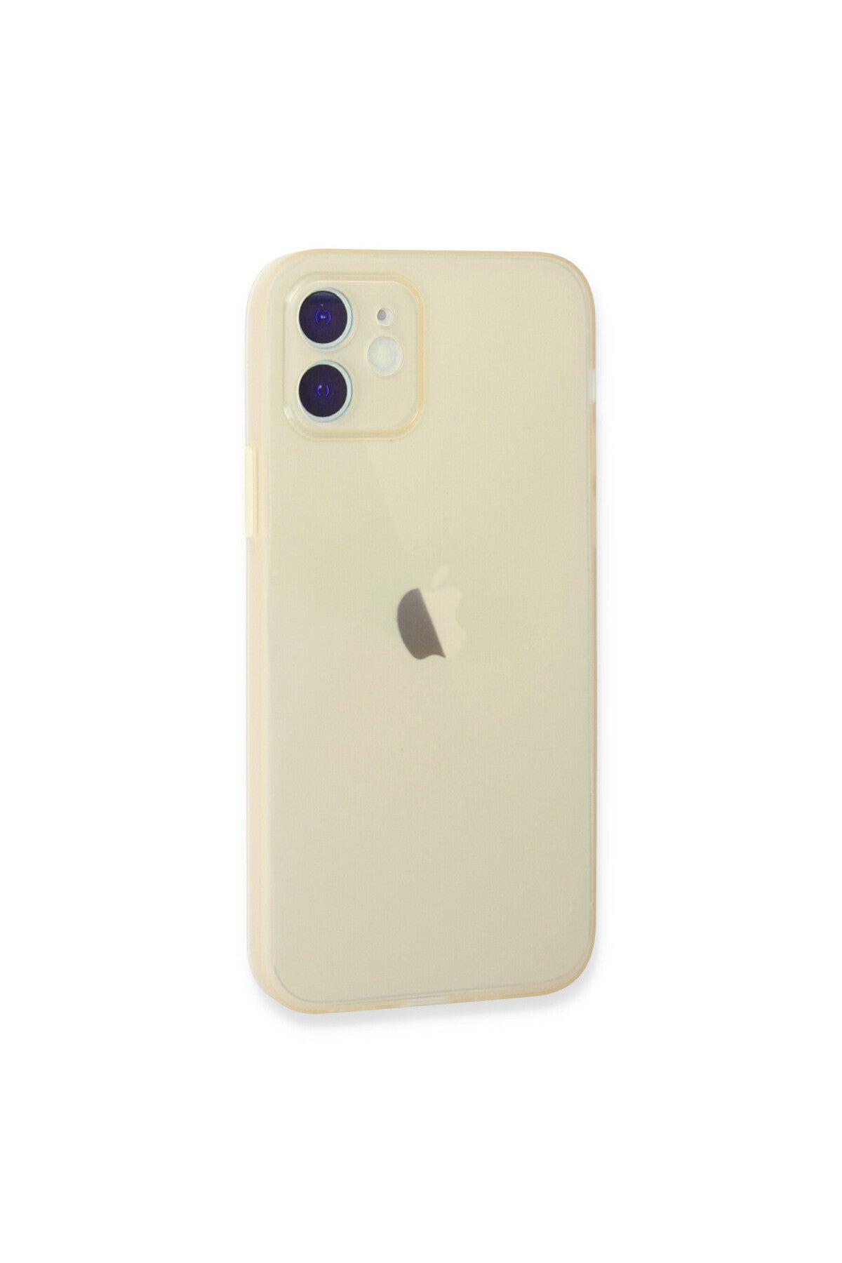 Apple iPhone 12 Uyumlu Kılıf Puma Silikon - Gold