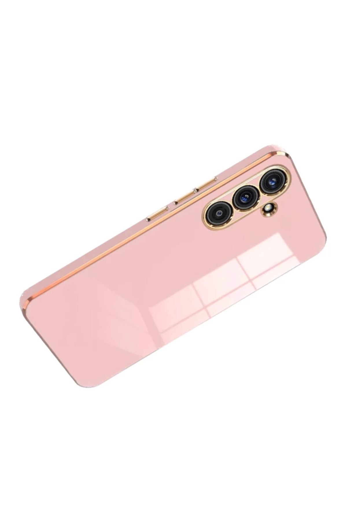 Samsung Galaxy S25 FE Uyumlu Volet Silikon - Pembe