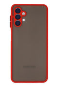 Samsung Galaxy A04S Uyumlu Kılıf Montreal Silikon Kapak - Kırmızı