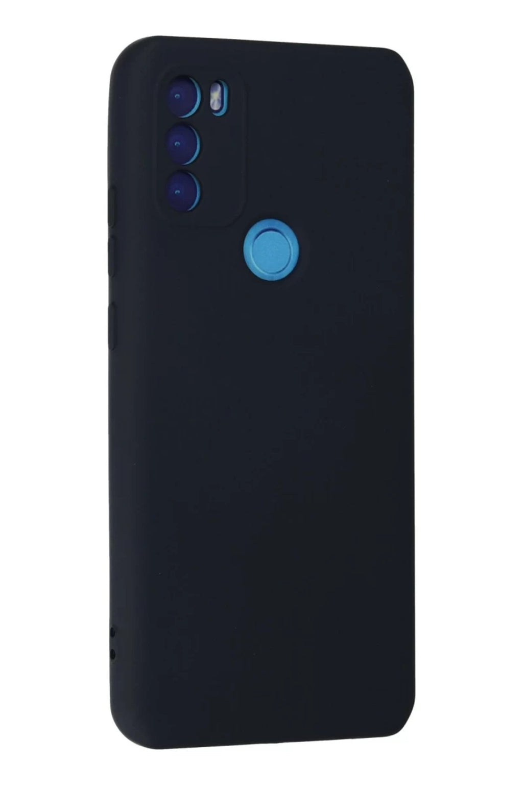 General Mobile GM 21 Plus Kılıf Nano içi Kadife Silikon - Lacivert