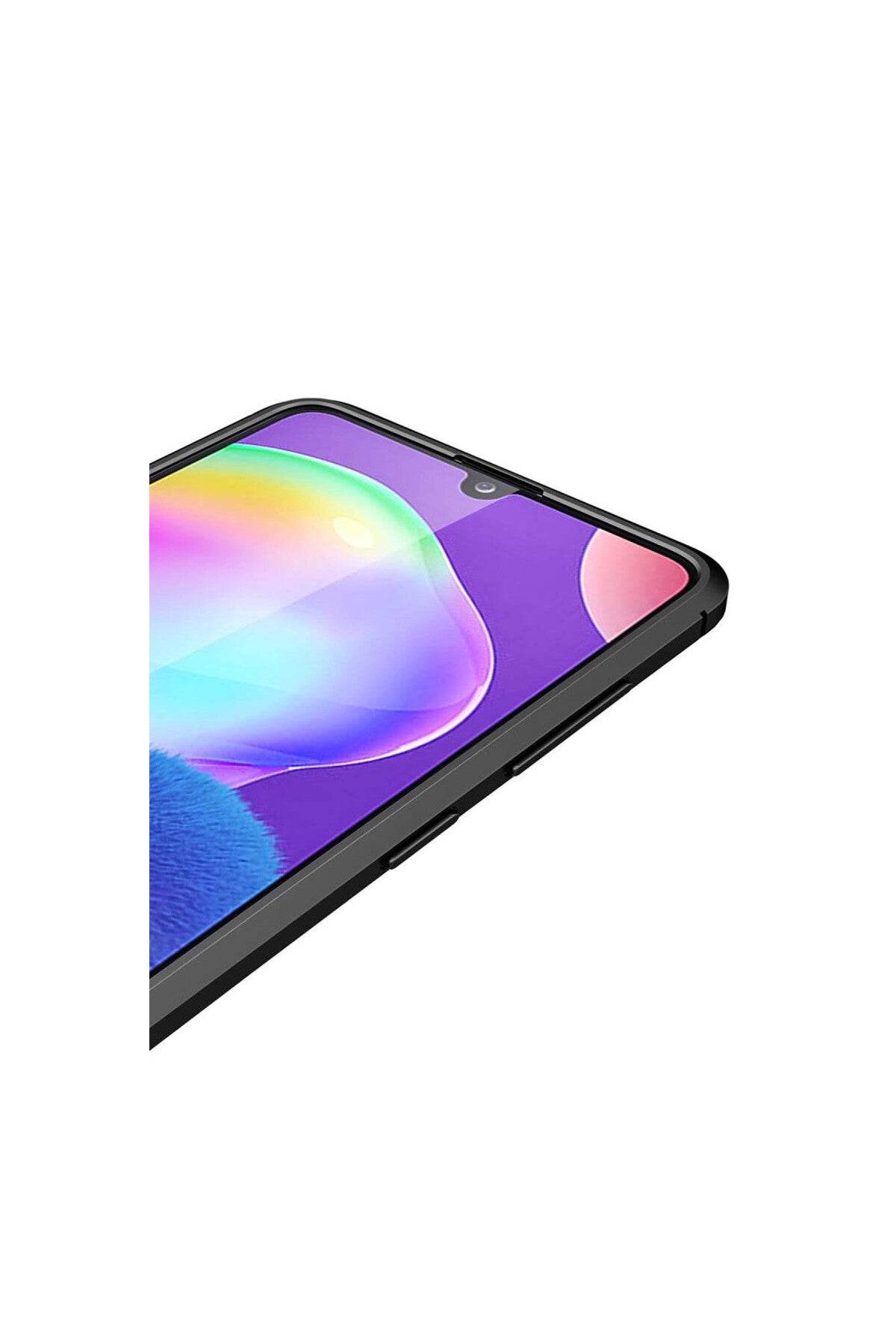 Samsung Galaxy A31 Uyumlu Kılıf Auto Focus Kapak - Kırmızı