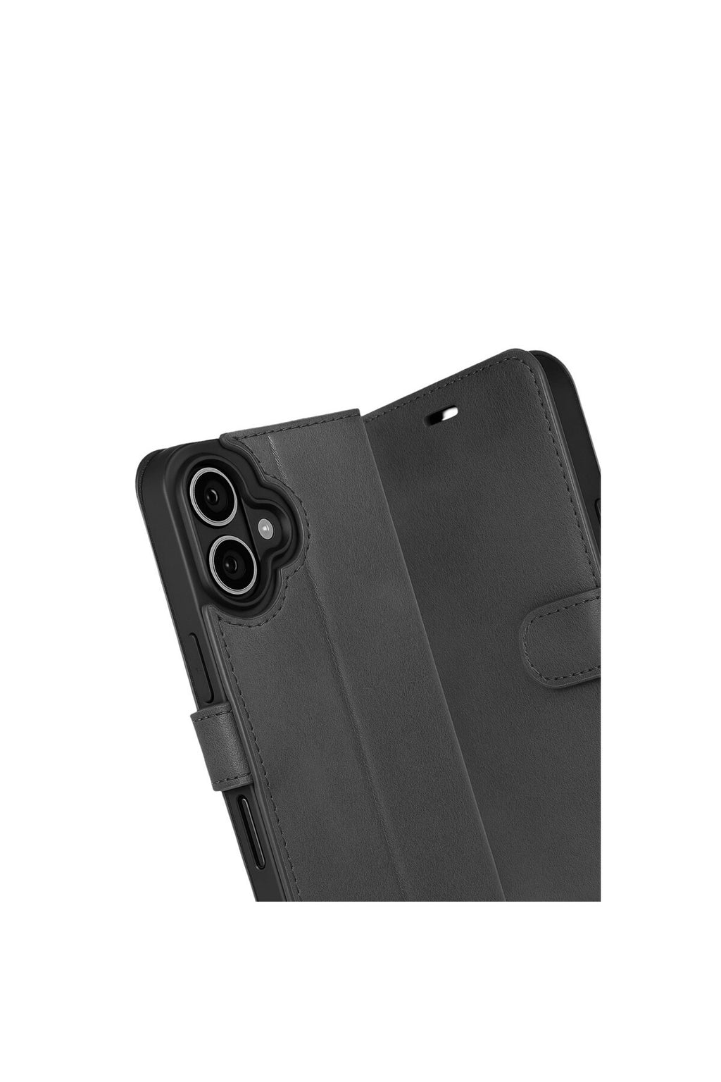 Apple iPhone 17 Uyumlu Trend S Plus Kapaklı Kılıf - Siyah