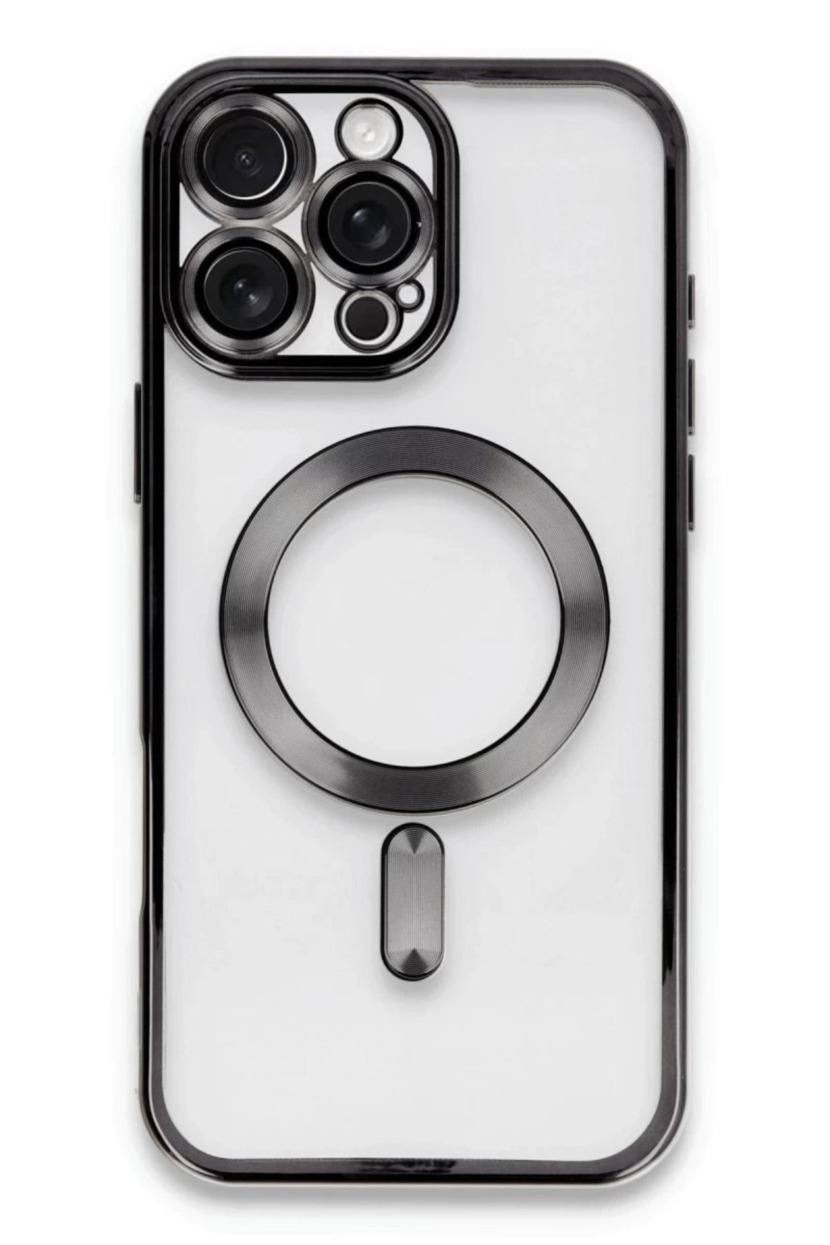 Apple iPhone 16 Pro Max Uyumlu Kılıf Kross Magneticsafe Kapak - Siyah