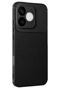 Huawei Honor 600 Lite Uyumlu Auto Focus Karbon Kapak - Siyah