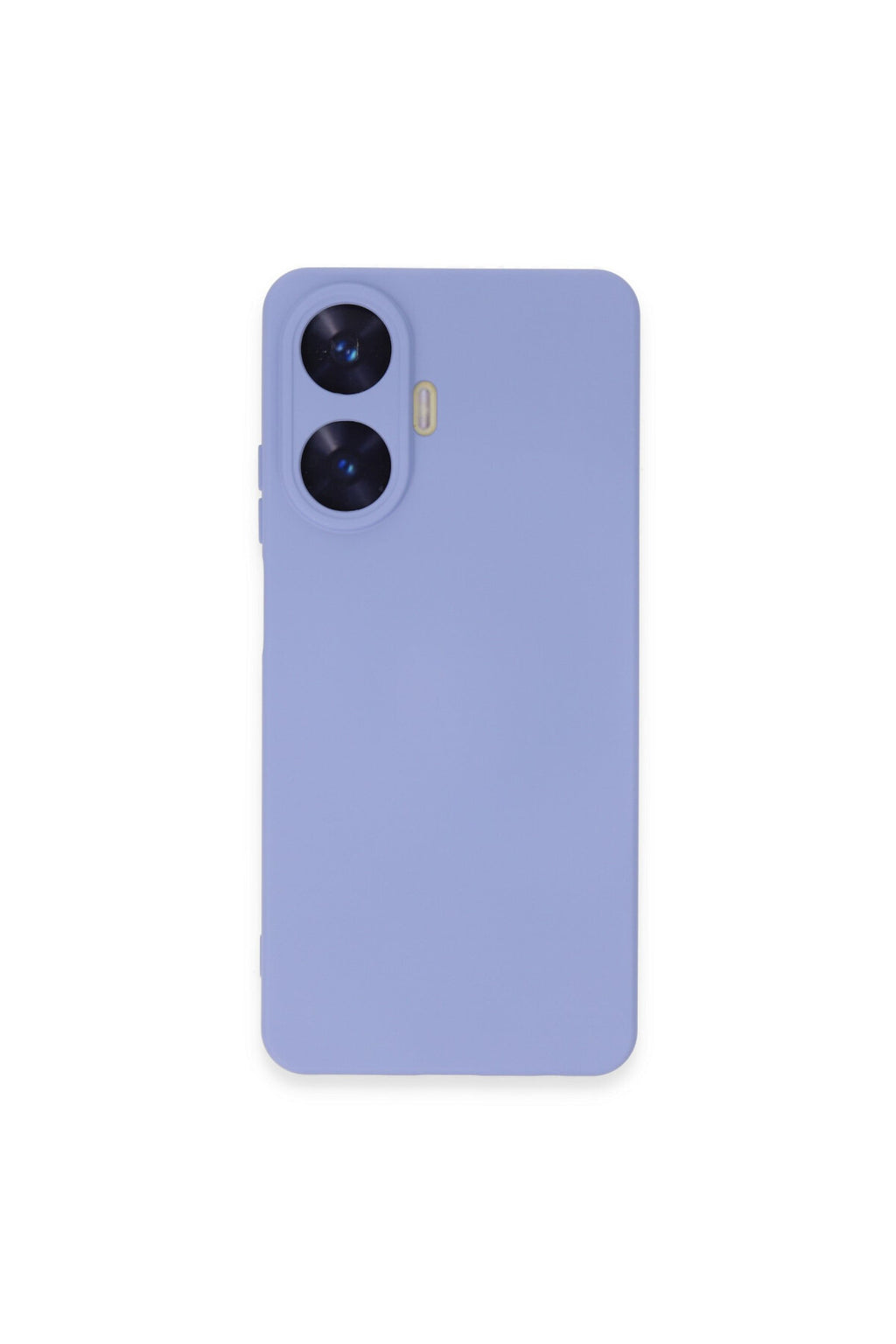 Realme C55 Uyumlu Kılıf Nano içi Kadife Silikon - Lila