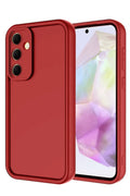 Samsung Galaxy A17 5G Uyumlu Viera Silikon - Kırmızı