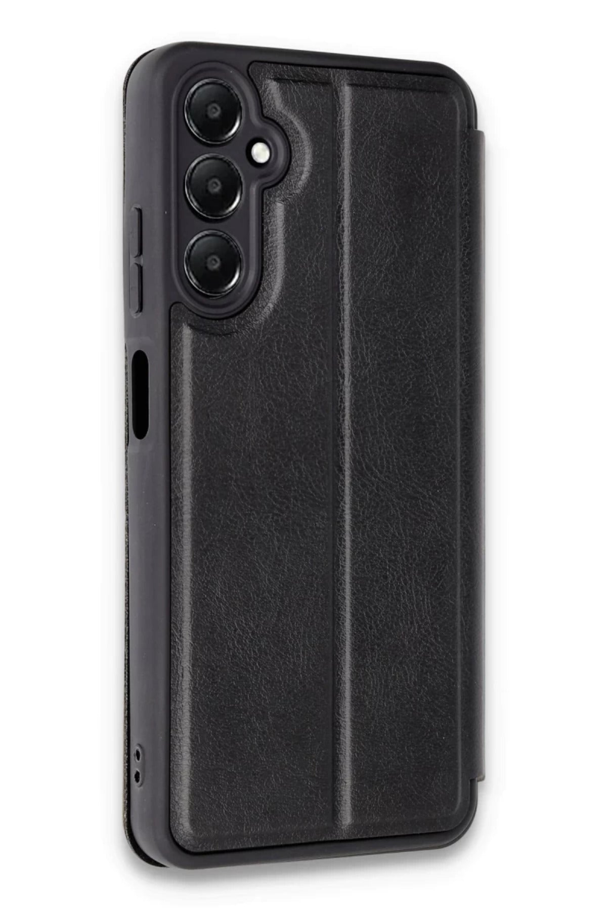Samsung Galaxy A05S Uyumlu Kılıf Flip Cover - Siyah