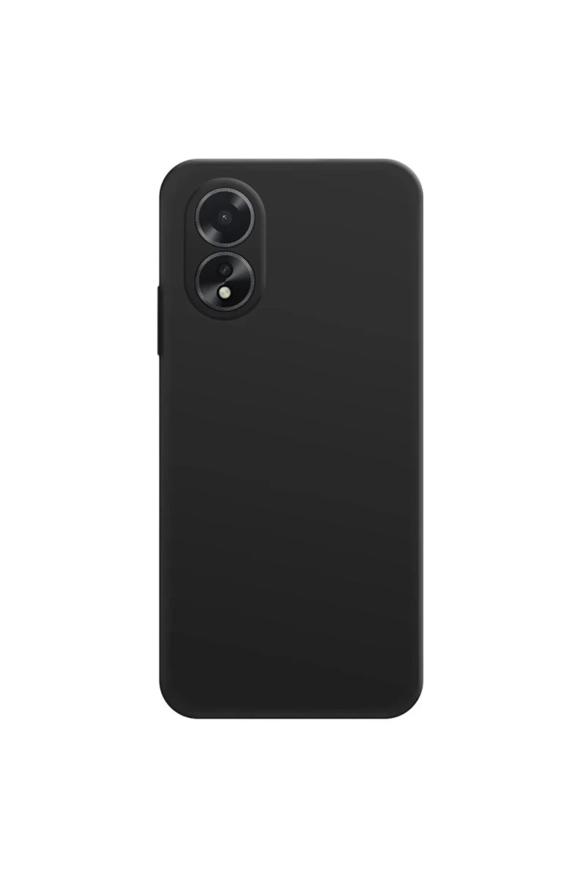 Oppo A38 Uyumlu Kılıf First Silikon - Siyah