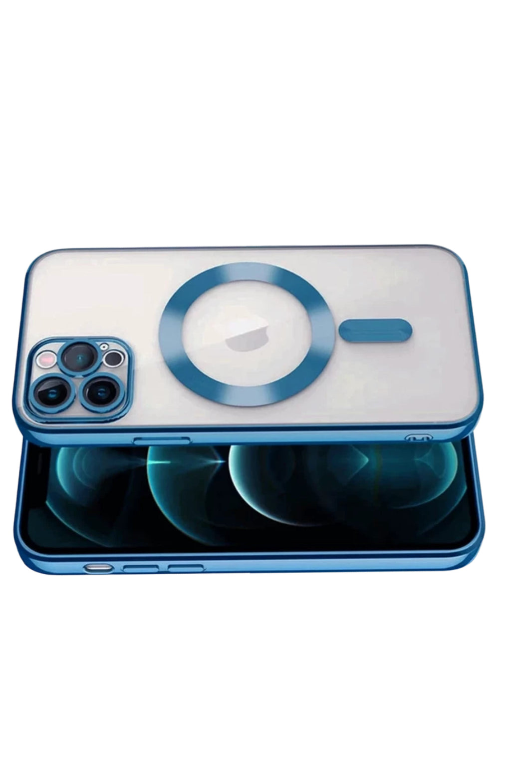 Apple iPhone 13 Pro Uyumlu Kılıf Kross Magneticsafe Kapak - Sierra Blue