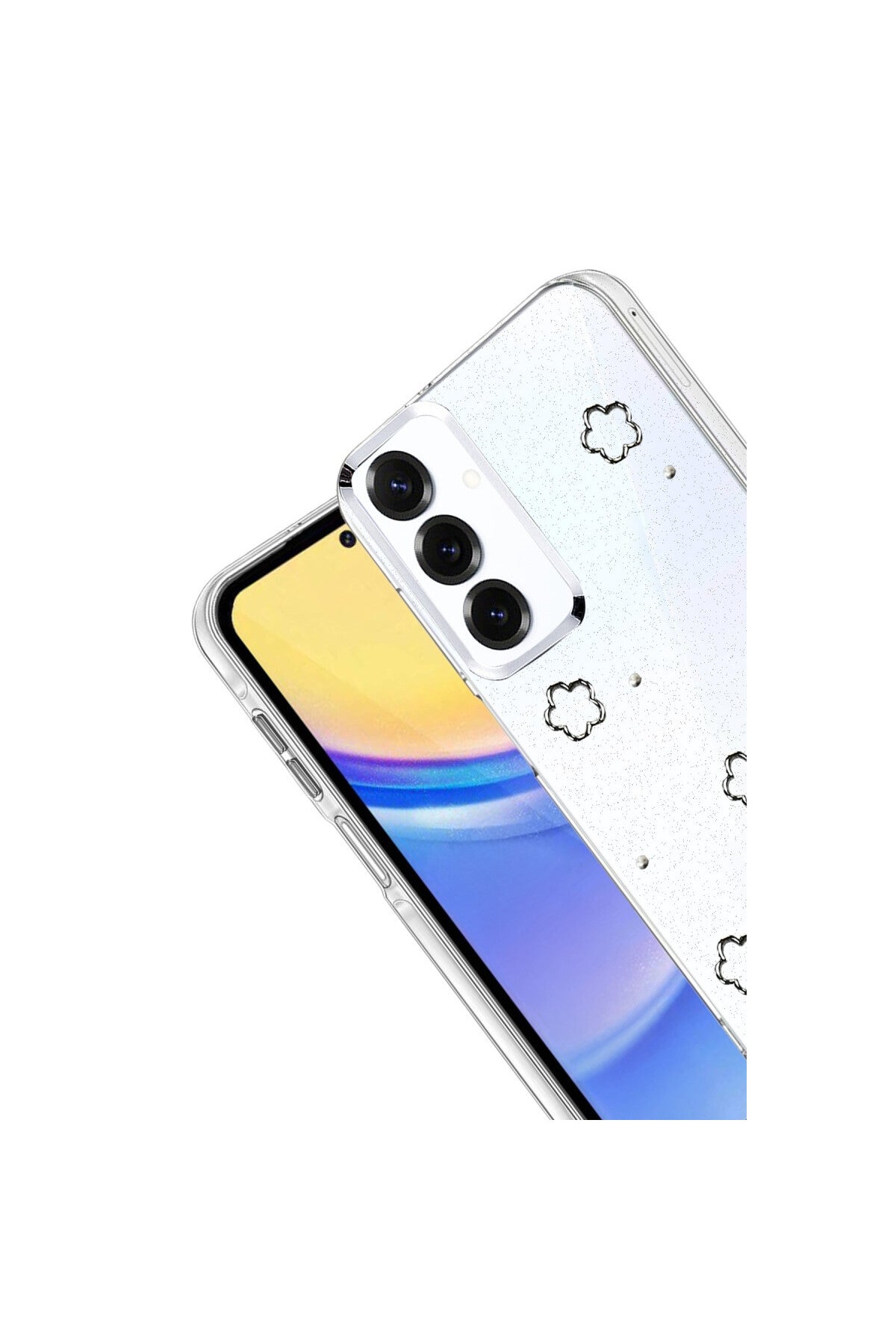 Samsung Galaxy A16 5G Uyumlu Fiyonk Desenli Kapak - Desen 2