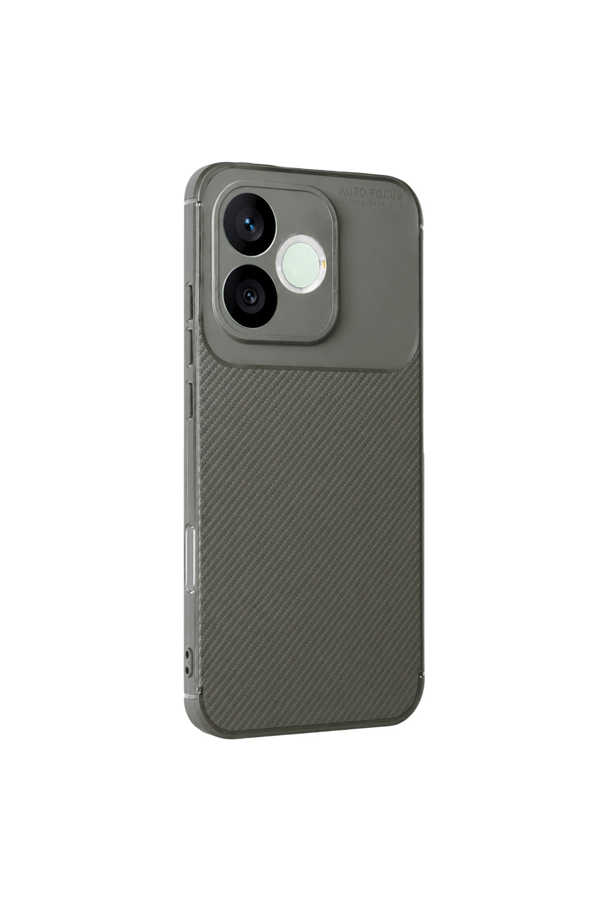 Huawei Honor 600 Lite Uyumlu Auto Focus Karbon Kapak - Gri