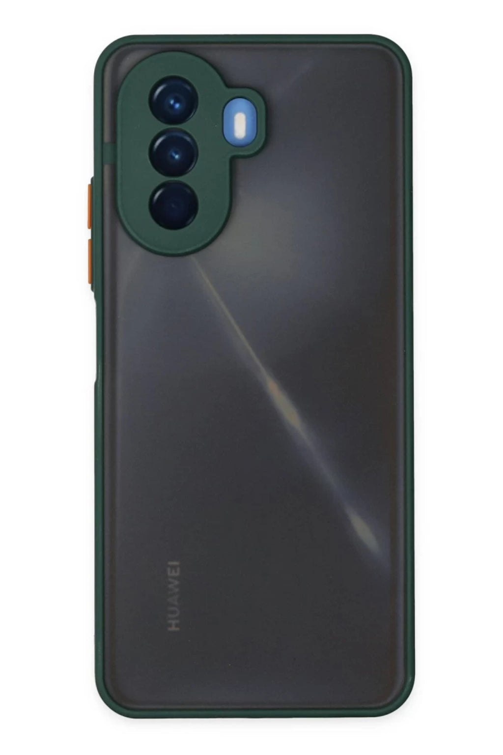 Huawei Nova Y70 Uyumlu Kılıf Montreal Silikon Kapak - Yeşil