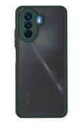 Huawei Nova Y70 Uyumlu Kılıf Montreal Silikon Kapak - Yeşil