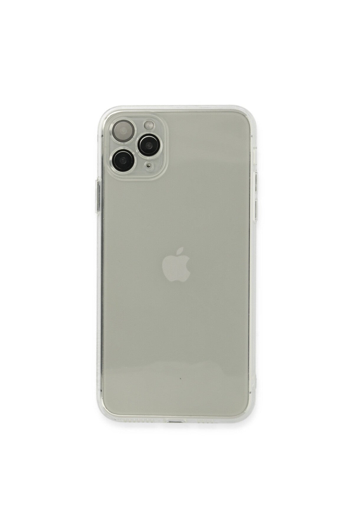 Apple iPhone 11 Pro Max Uyumlu Kılıf Fly Lens Silikon - Şeffaf