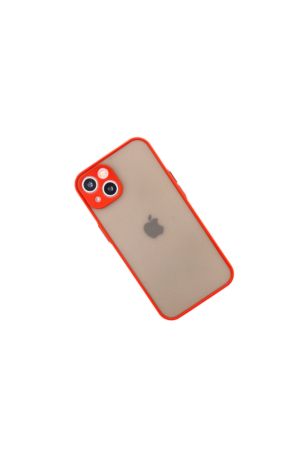 Apple iPhone 13 Mini Uyumlu Kılıf Montreal Silikon Kapak - Kırmızı