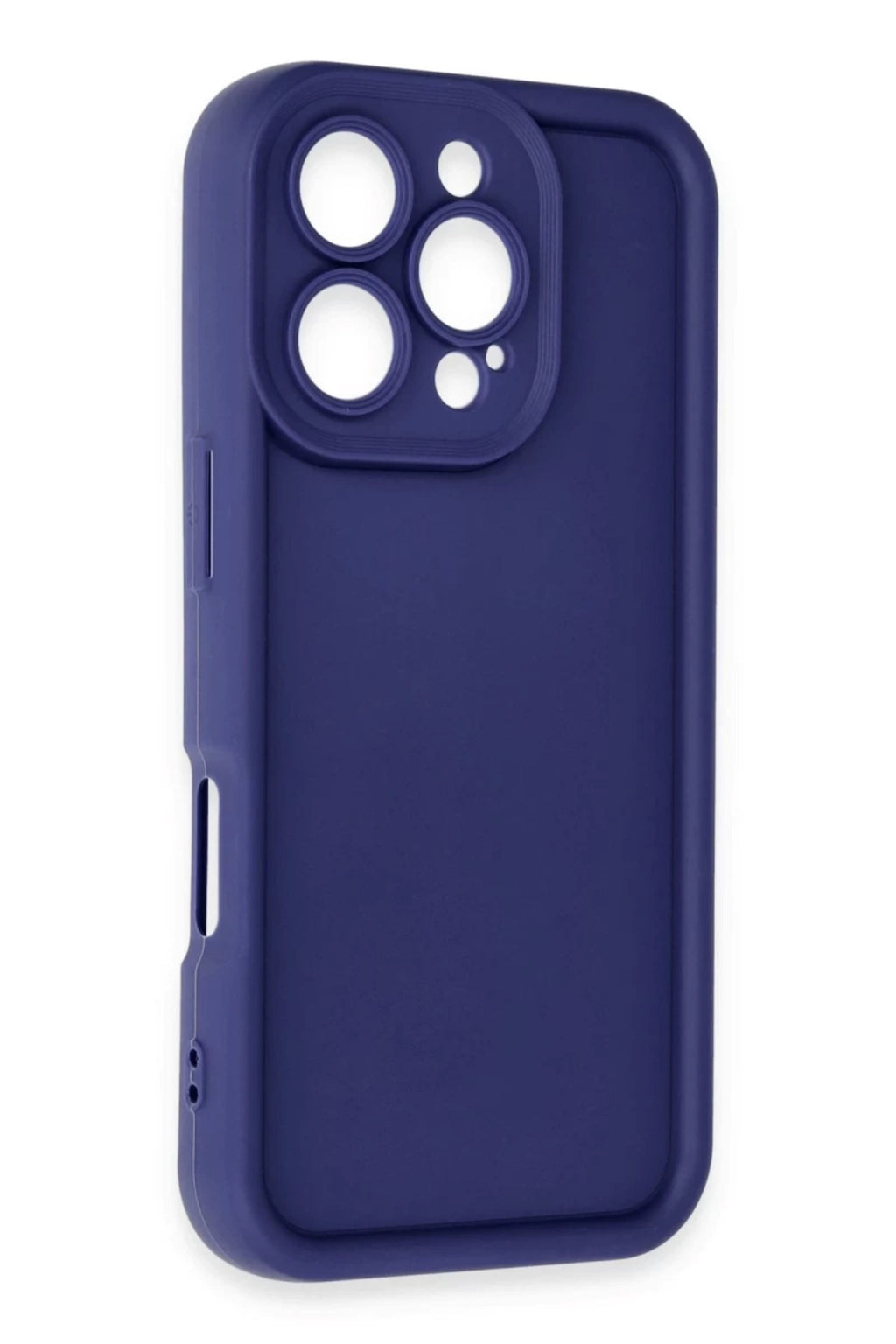 Apple iPhone 16 Pro Uyumlu Kılıf Viera Silikon - Lacivert