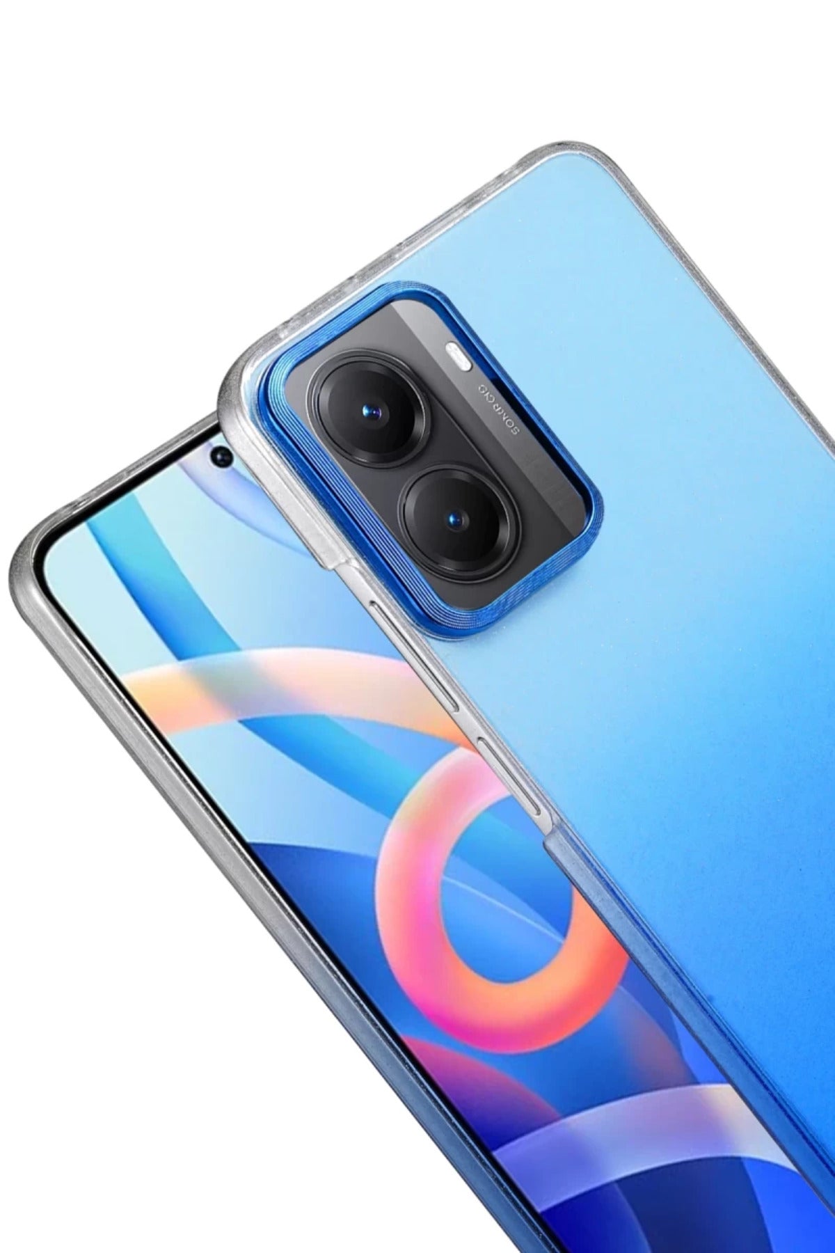 Xiaomi Poco X7 Pro Uyumlu Glossy Kapak - Mavi