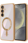 Samsung Galaxy A54 5G Uyumlu Kross Magneticsafe Kapak - Çöl Titanyum