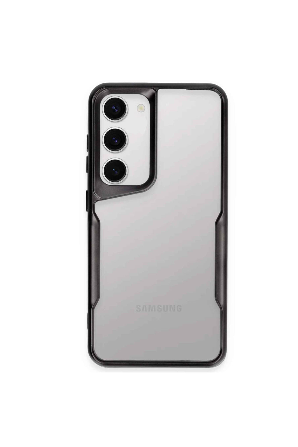 Samsung Galaxy S23 Uyumlu Kılıf Boyi Silikon Kapak - Siyah