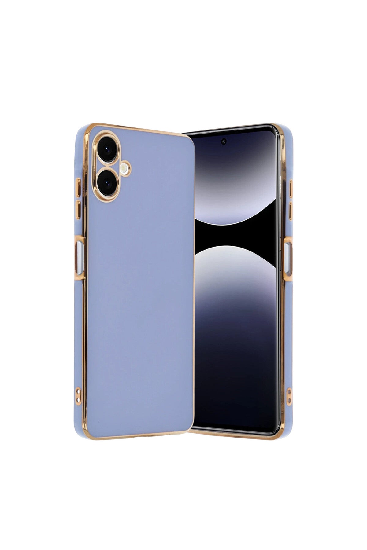 Samsung Galaxy A07 4G Uyumlu Volet Silikon - Mavi