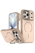 Joko Apple iPhone 17 Pro Max Uyumlu Flexa Magsafe Kapak - Gold
