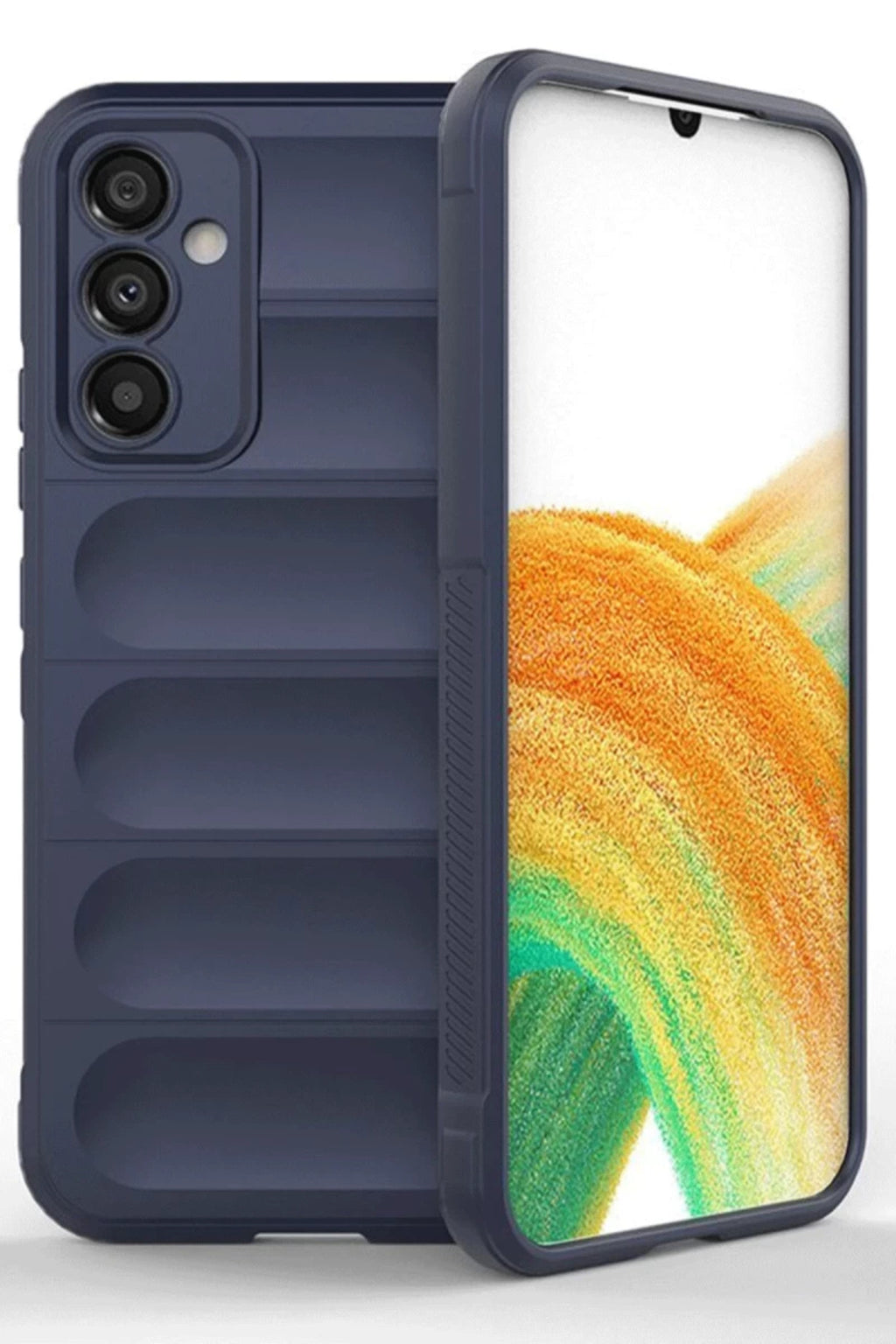 Samsung A56 Kılıf Optimum Silikon - Lacivert
