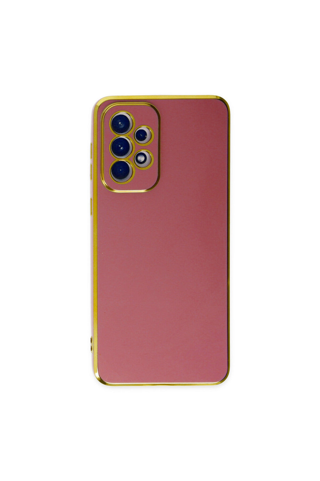Samsung Galaxy A73 5G Uyumlu Kılıf Volet Silikon - Kırmızı