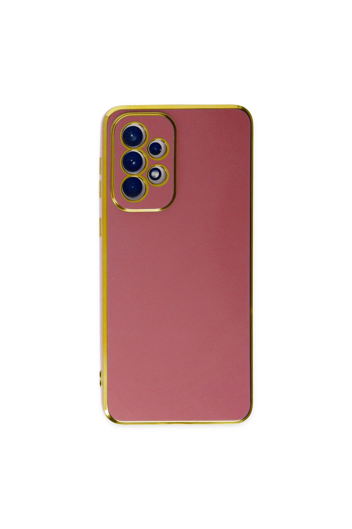 Samsung Galaxy A73 5G Uyumlu Kılıf Volet Silikon - Kırmızı