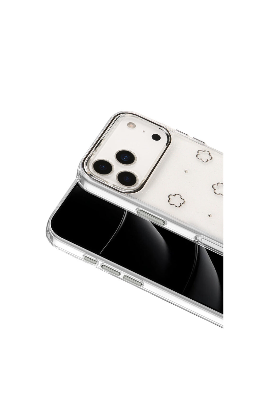 Apple iPhone 17 Pro Max Uyumlu Fiyonk Desenli Kapak - Desen 2